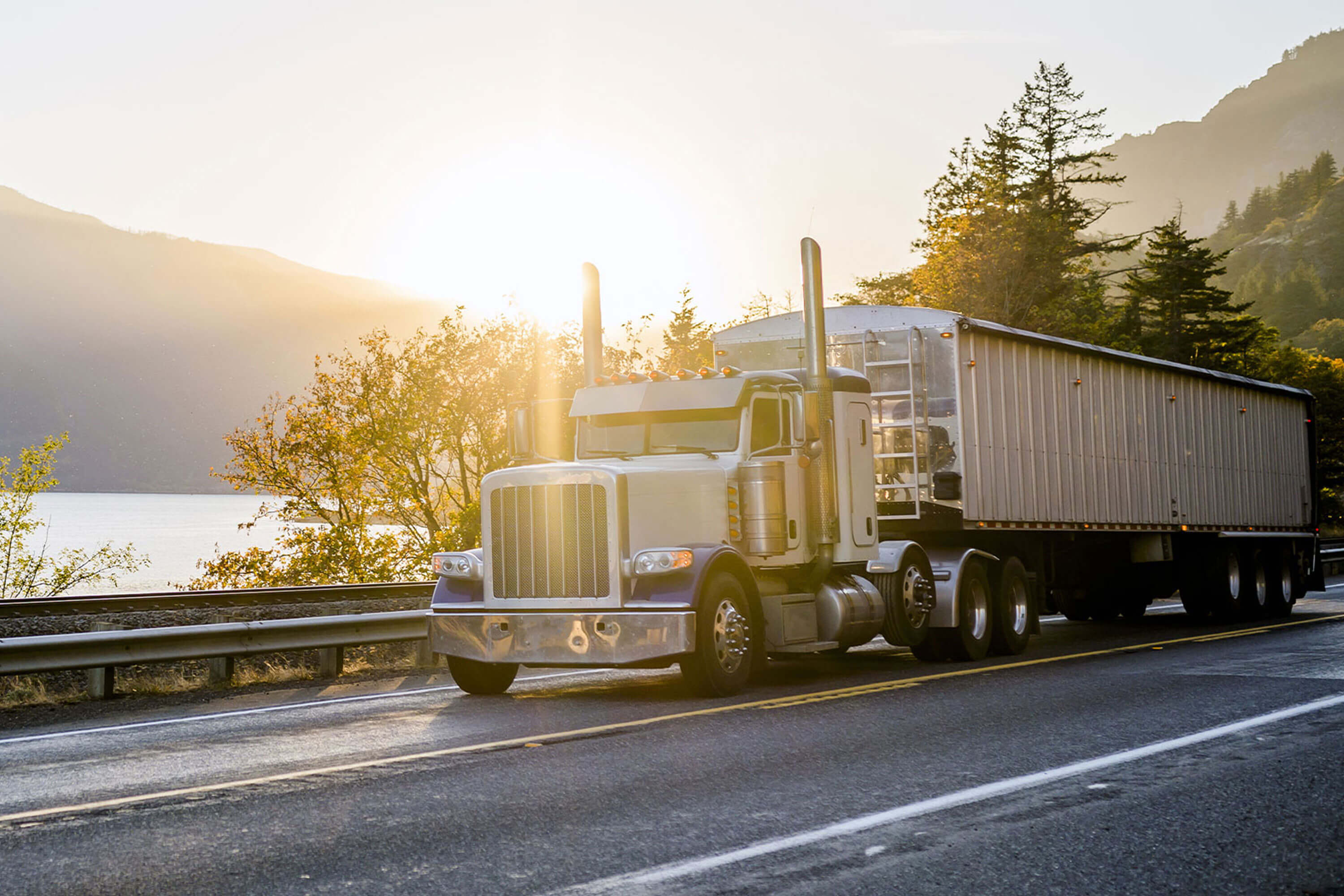 Truck on the Road